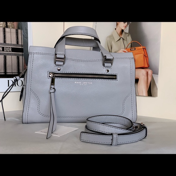 Marc Jacobs cruiser satchet ( ice-grey) - Picture 4 of 14